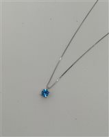 Collier Ambrosia Femme DEA DI LUCE in Or blanc Cristallo AGZ392 - AGZ392